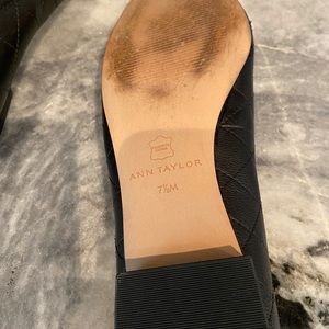 Ann Taylor Quilted Ballet Flats